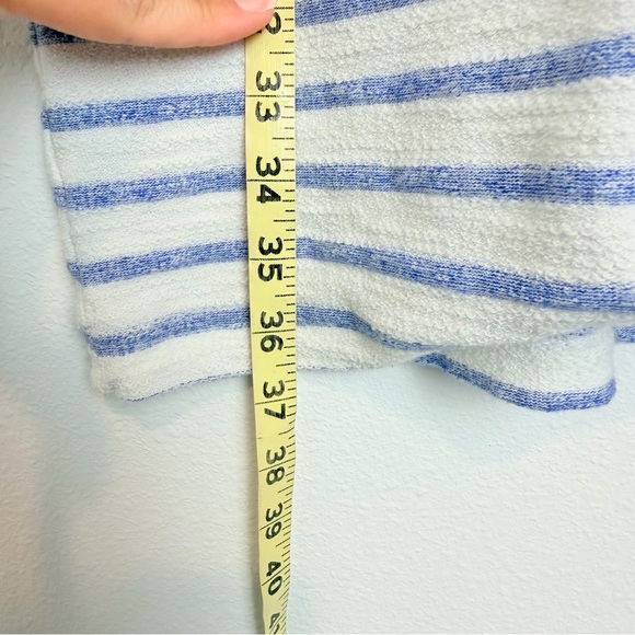 Lou & Grey Blue and Cream Striped Dress - Picture 7 of 9